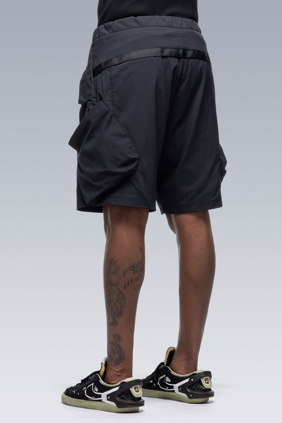 ACRONYM "SP29-M / NYLON STRETCH BDU SHORT PANT"(BLACK)
