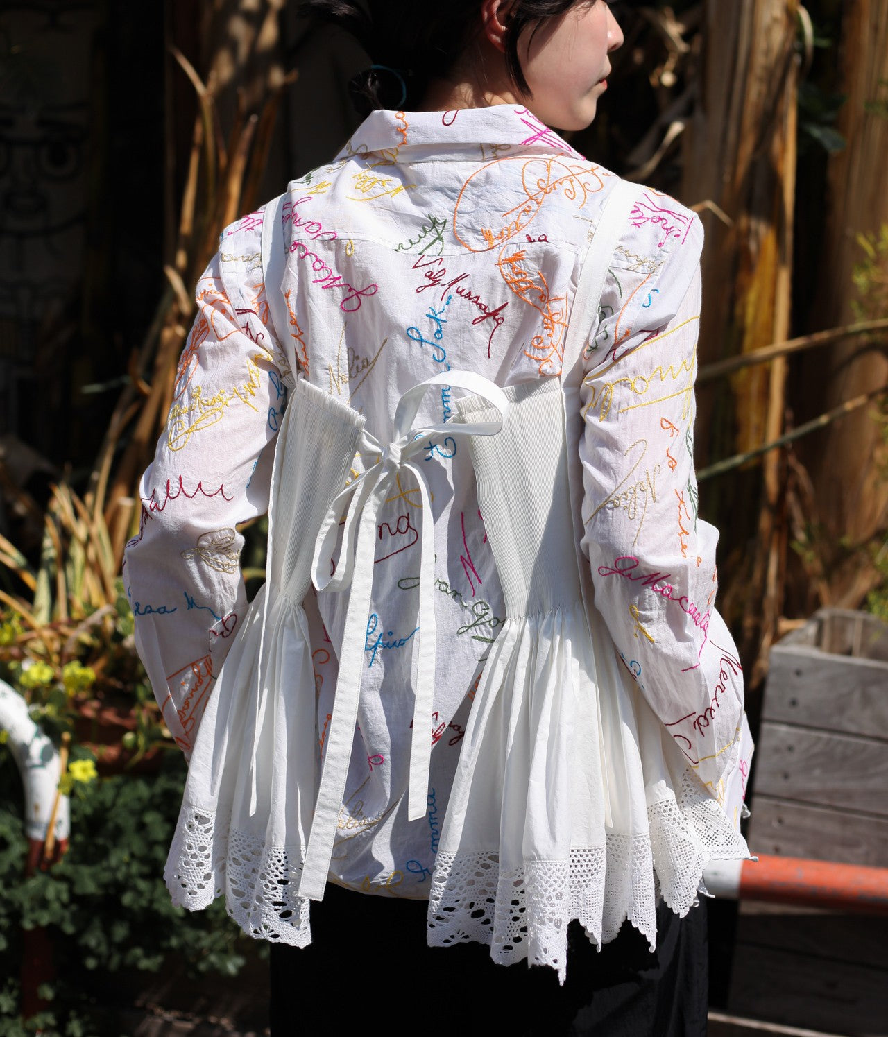 RENATA BRENHA ``GAL TOP'' (VINTAGE LACE WHITE)