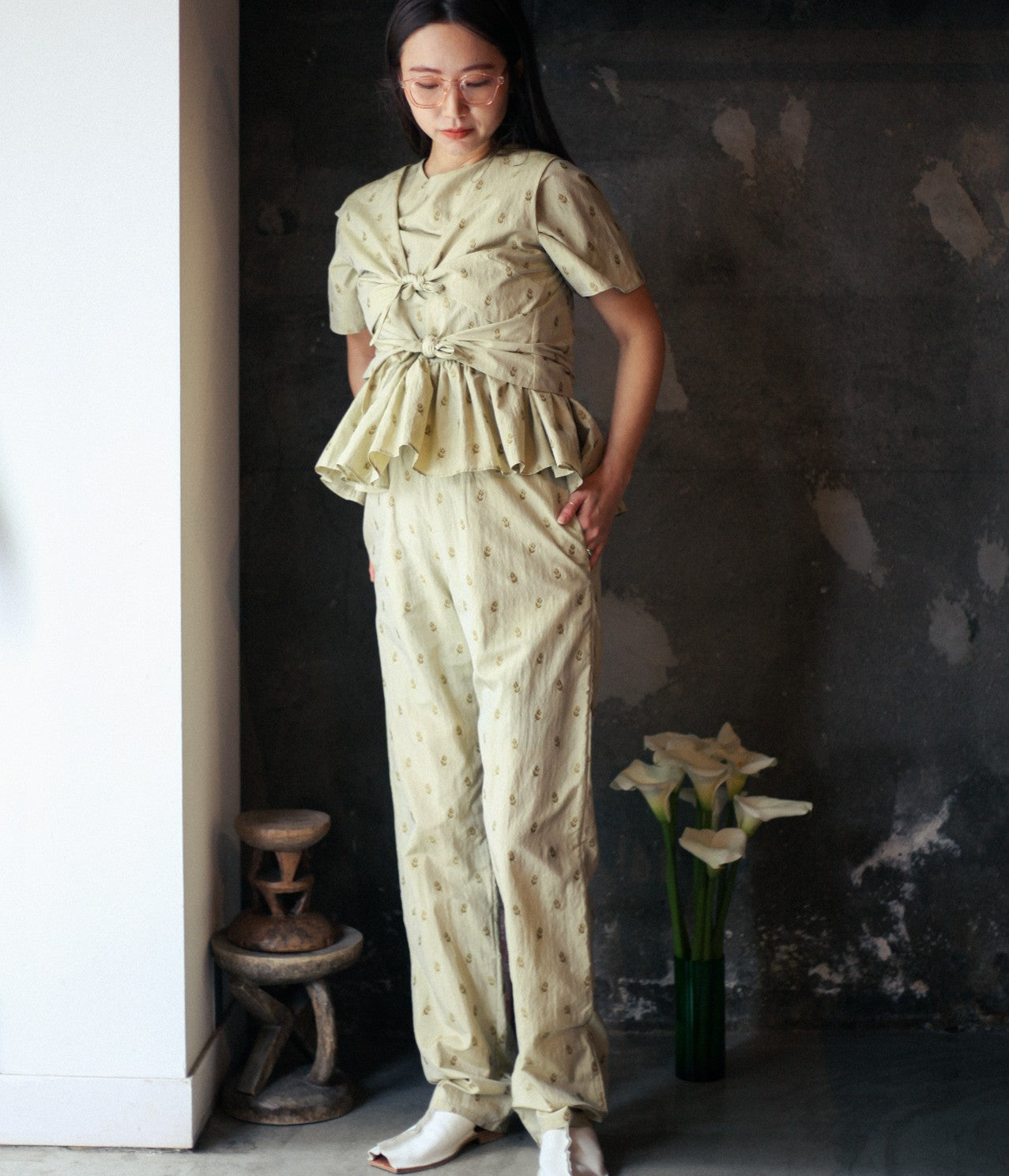 ELEPH ''WALK TROUSER LONG'' (GOLD)