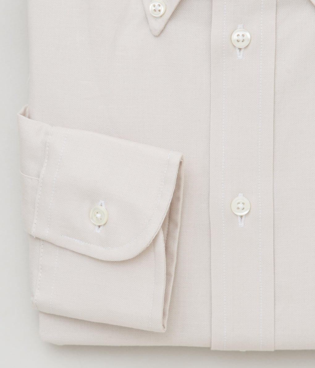 INDIVIDUALIZED SHIRTS ''HERITAGE CHAMBRAY (CLASSIC FIT BUTTON DOWN SHIRT)'' (BEIGE)