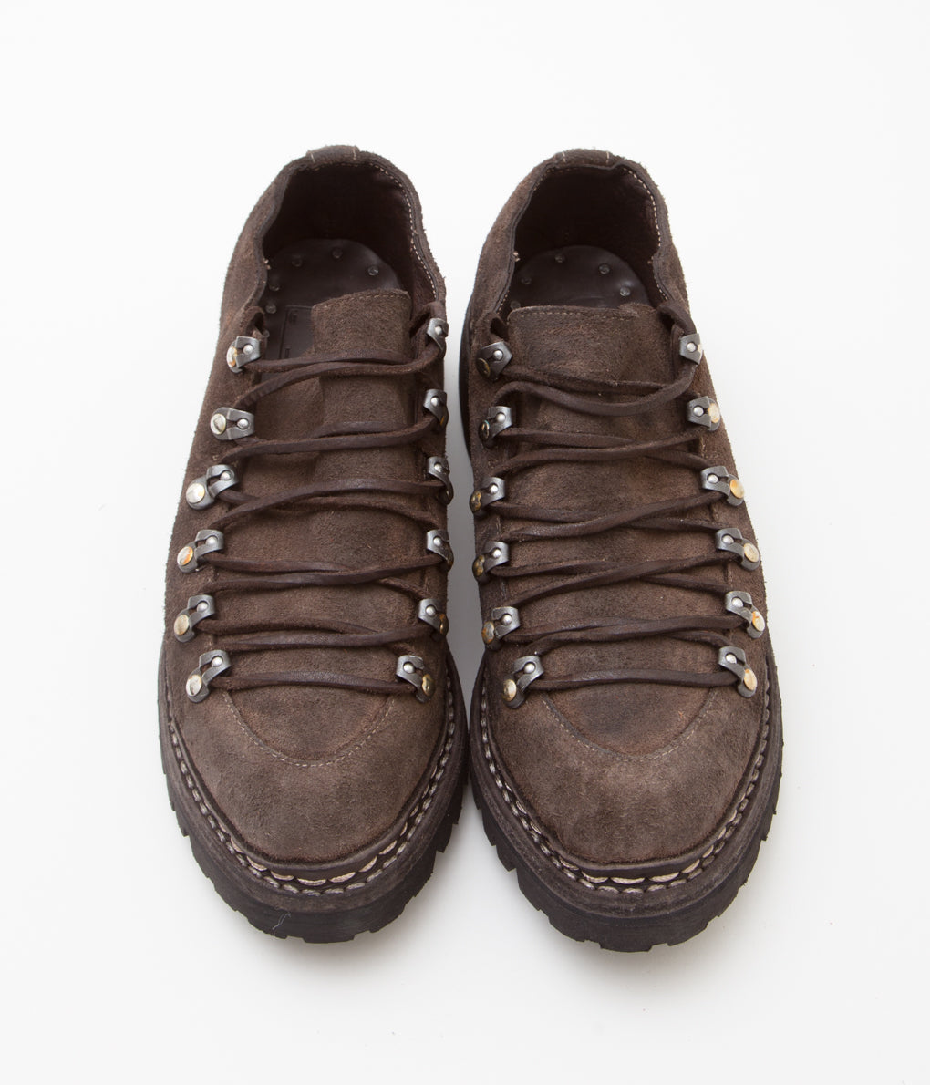 GUIDI"【NTP03】BUFFALO REVERSE HIKING SHOES"(BROWN)