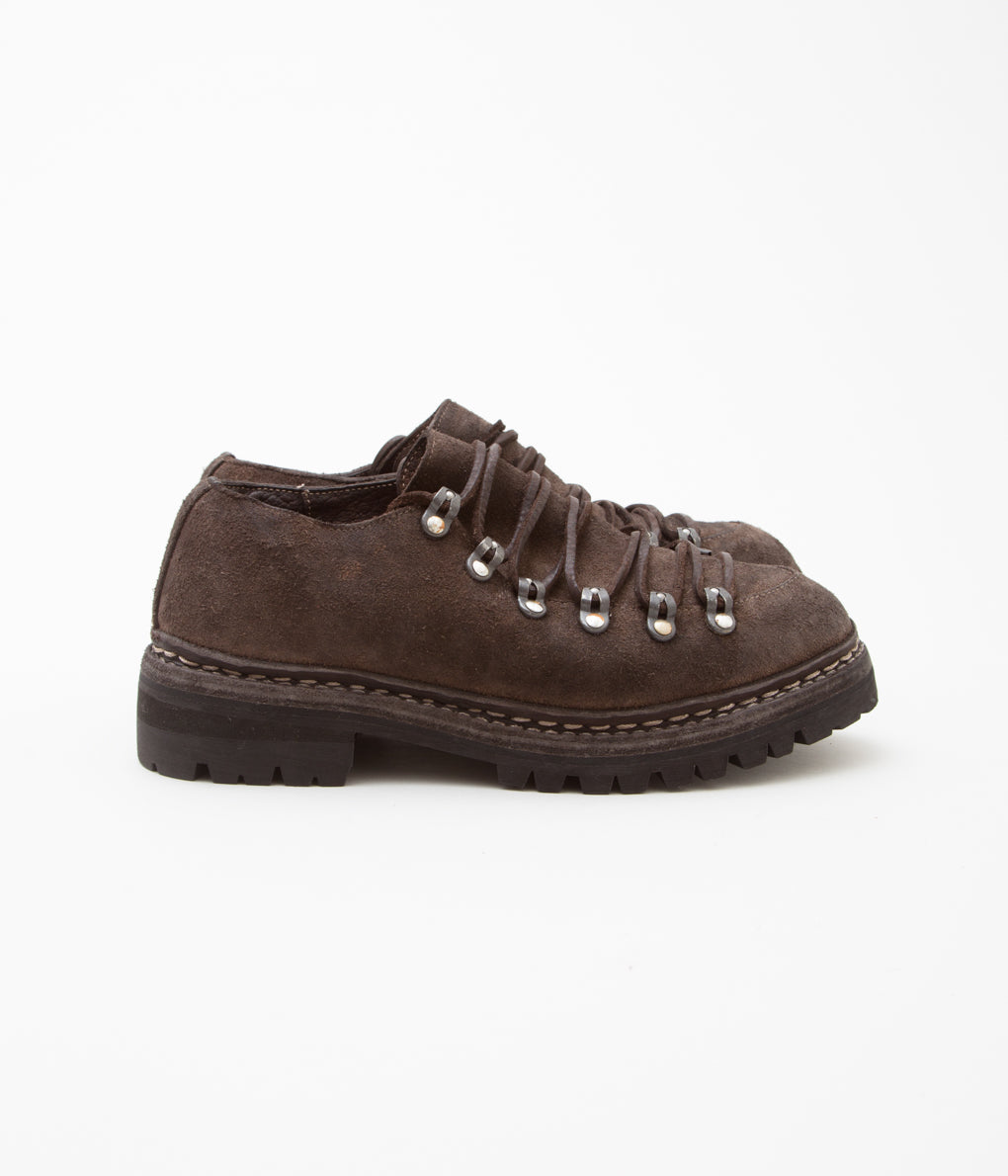 GUIDI"【NTP03】BUFFALO REVERSE HIKING SHOES"(BROWN)