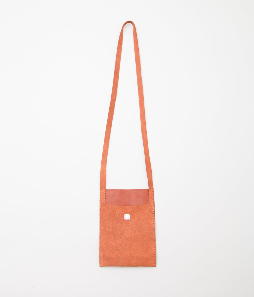 GUIDI"【PKT01】PASSPORT BAG SOFT HORSE "(ORANGE)