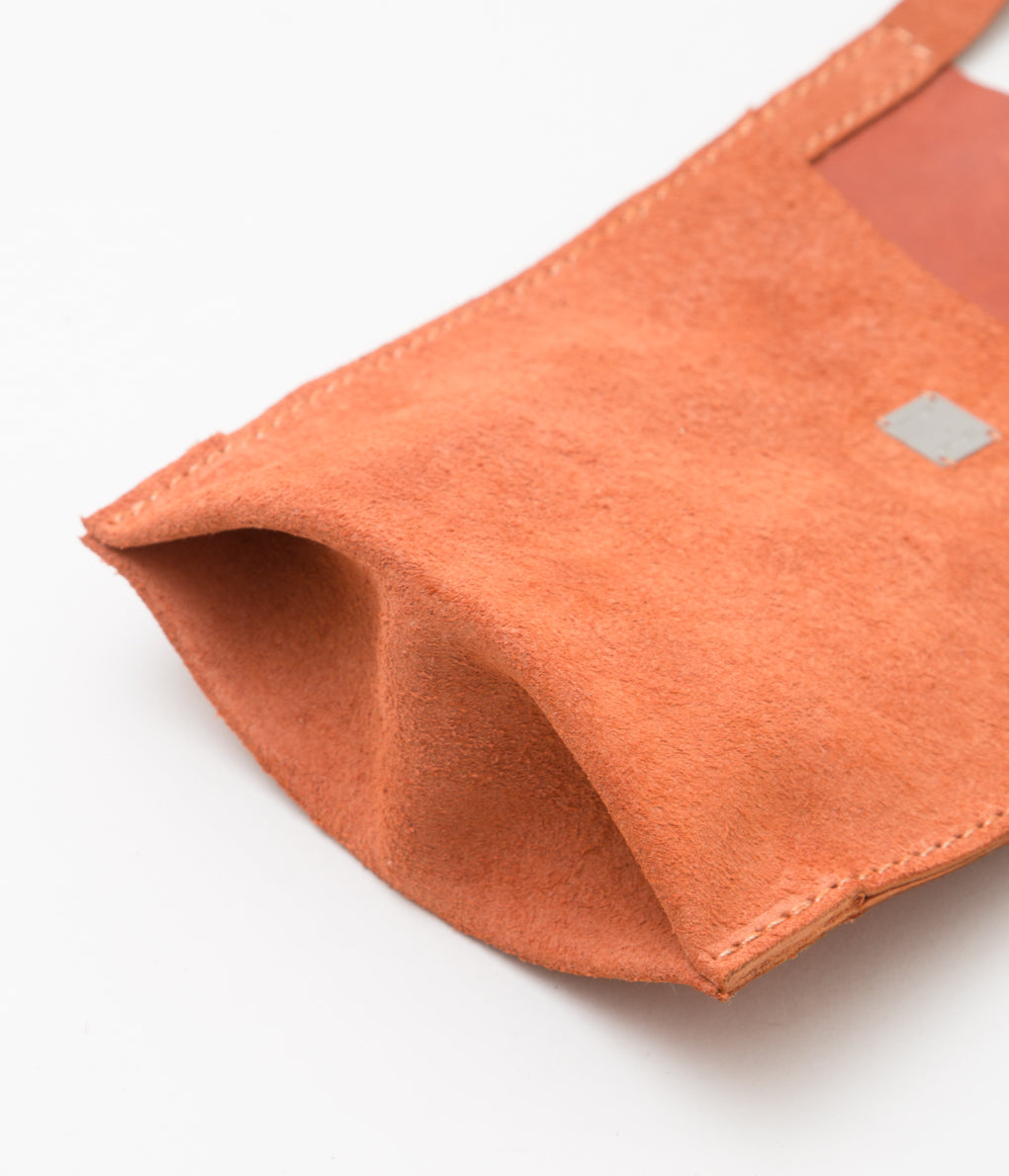 GUIDI"【PKT01】PASSPORT BAG SOFT HORSE "(ORANGE)