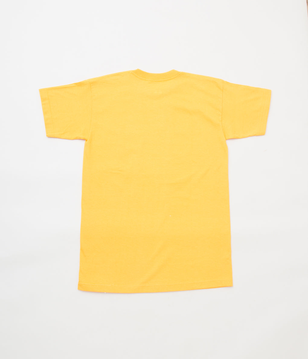 OLD SOLDIER "FRESNEL TEE"(GOLD/NAVY)
