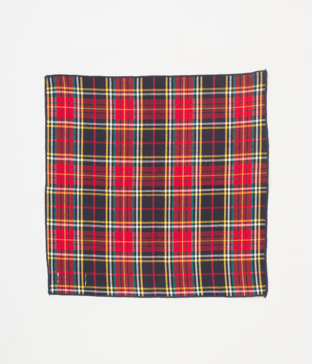 FINE AND DANDY "POCKET SQUARES" (RED/YELLOW CHECK)