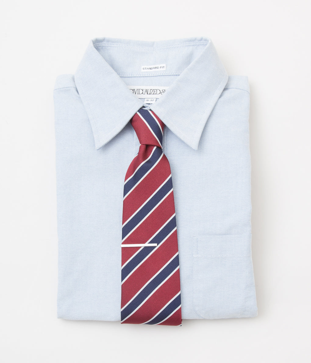 FINE AND DANDY "TIE BARS SKINNY" (SILVER)