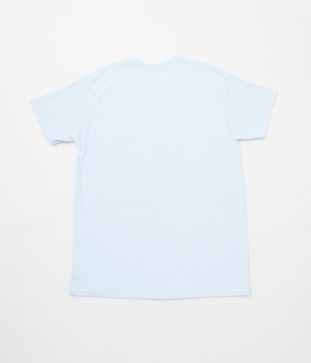 BLUESCENTRIC "ARETHA FRANKLYN 60'S FLAIR T-SHIRT" (LT BLUE)
