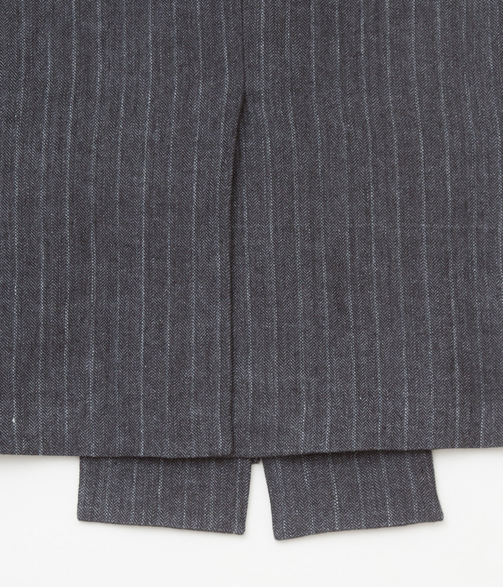 K`ANG "UNISEX OVERSIZE DETACHEBLE REVERS JACKET"(D.GREY)