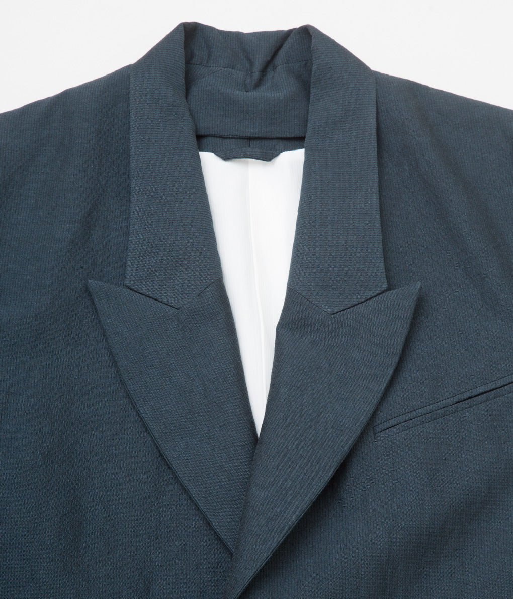 K`ANG "UNISEX OVERSIZE DETACHABLE REVERS JACKET"(D.GREEN)