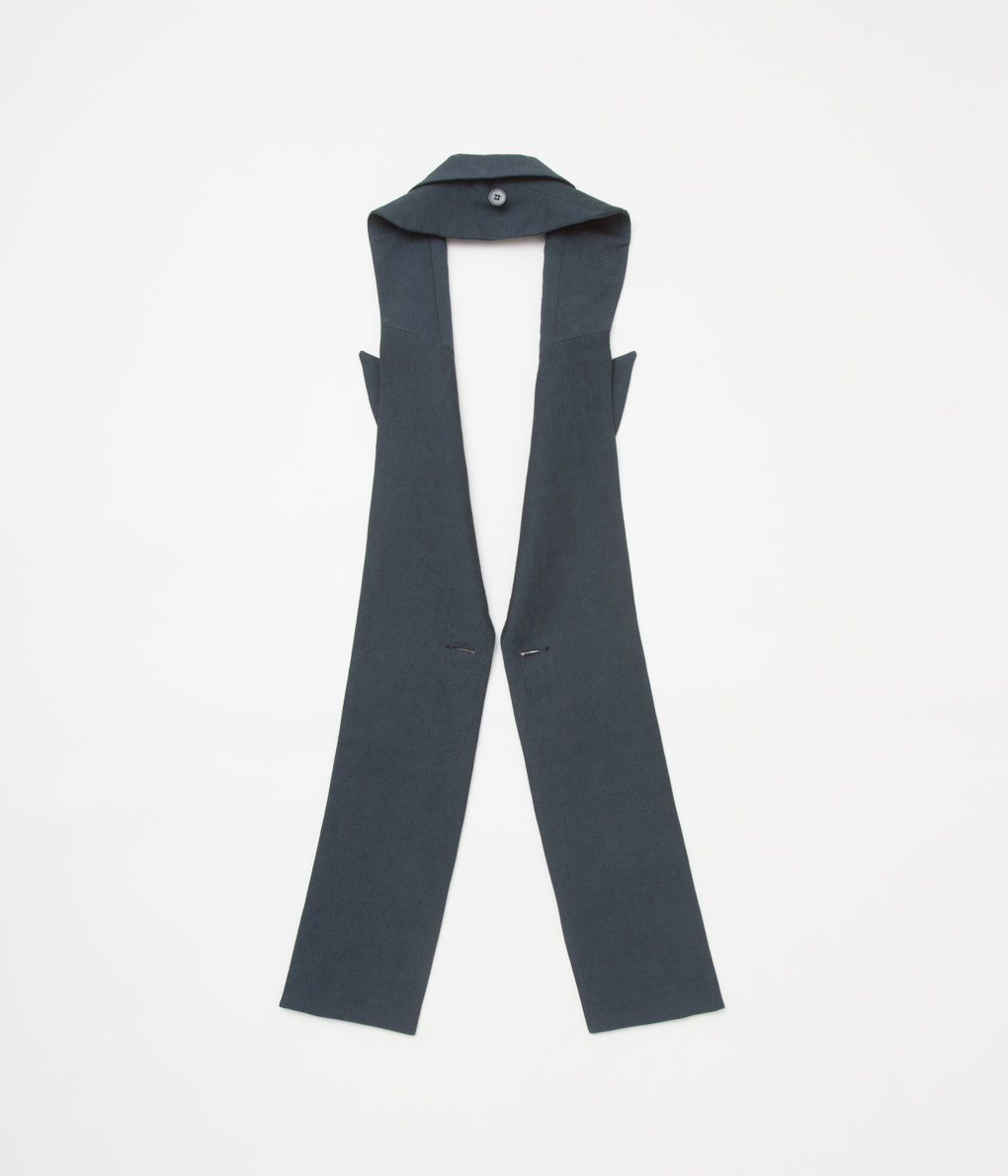 K`ANG "UNISEX OVERSIZE DETACHABLE REVERS JACKET"(D.GREEN)