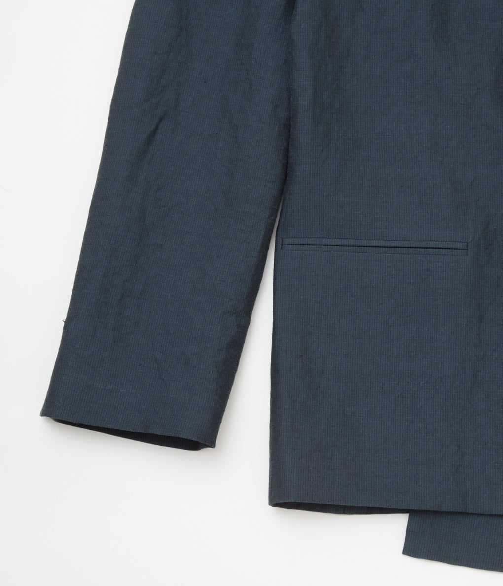 K`ANG "UNISEX OVERSIZE DETACHABLE REVERS JACKET"(D.GREEN)