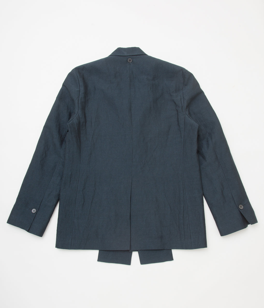 K`ANG "UNISEX OVERSIZE DETACHABLE REVERS JACKET"(D.GREEN)