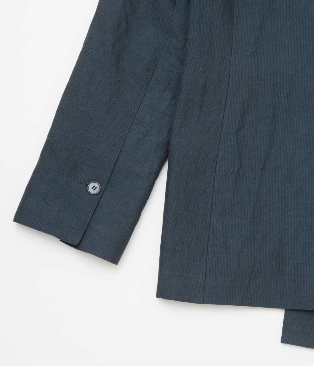 K`ANG "UNISEX OVERSIZE DETACHABLE REVERS JACKET"(D.GREEN)