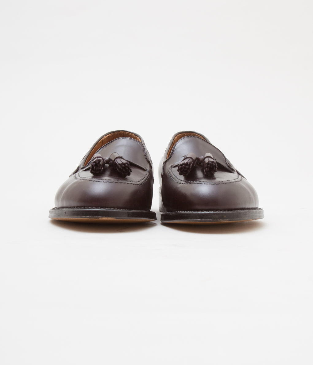 ALDEN ''TASSEL MOCCASIN(663)'' (BURGUNDY)