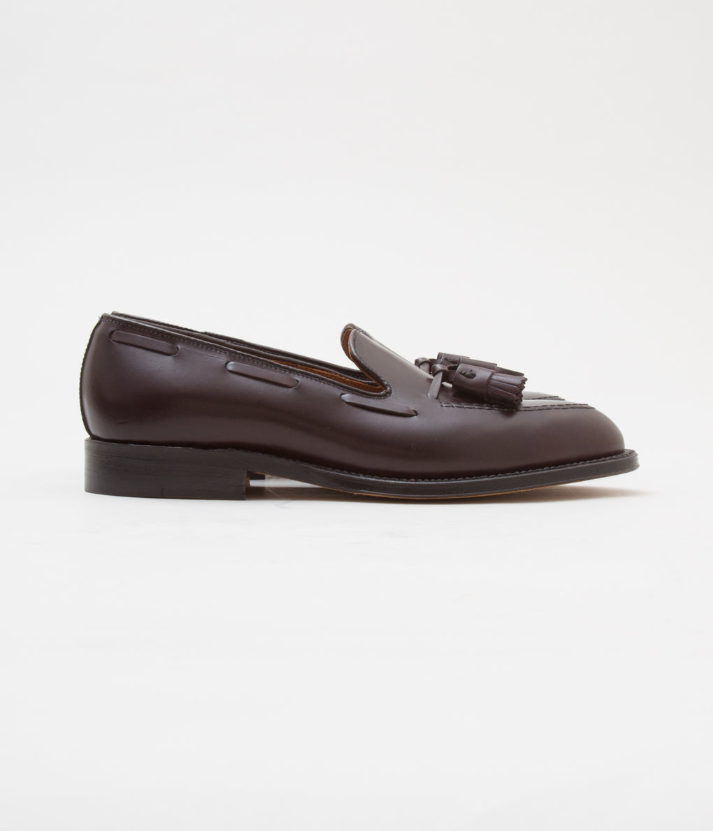 ALDEN ''TASSEL MOCCASIN(663)'' (BURGUNDY)