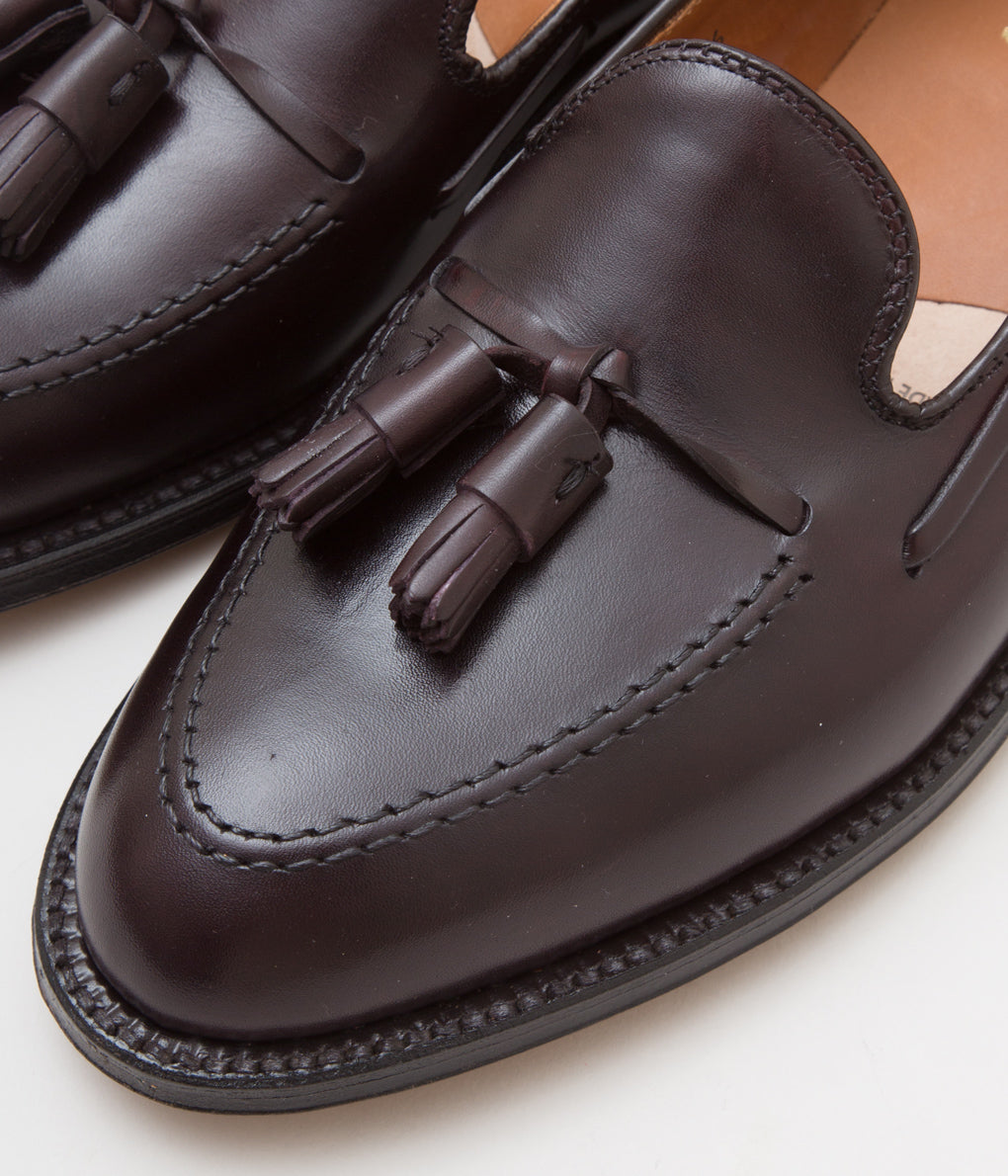 ALDEN ''TASSEL MOCCASIN(663)'' (BURGUNDY)