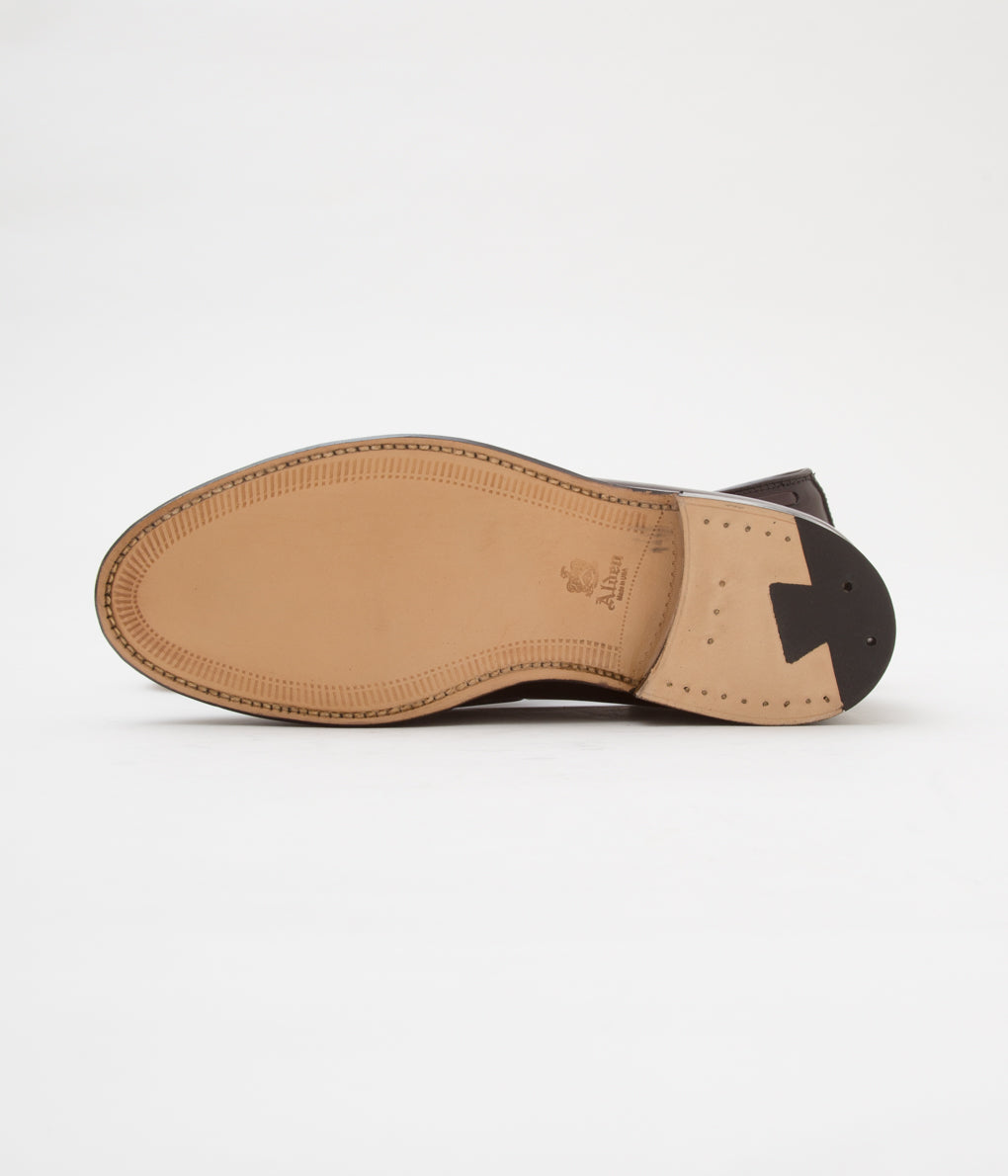 ALDEN ''TASSEL MOCCASIN(663)'' (BURGUNDY)