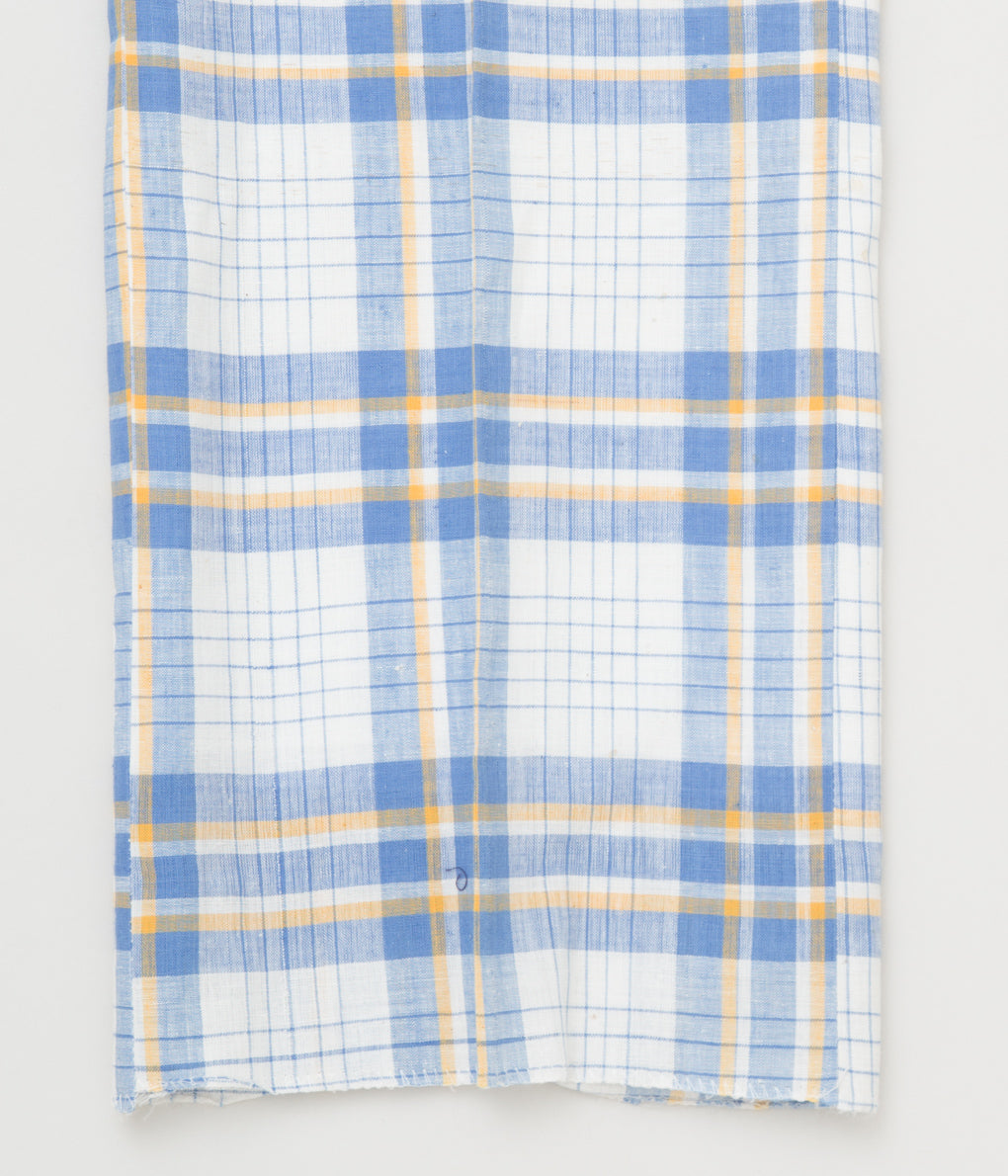 VINTAGE CLOTHING "O'CONNELLS LUCAS-CHELF AUTHENTIC MADRAS CHECK TROUSER"(BLUE/YELLOW)