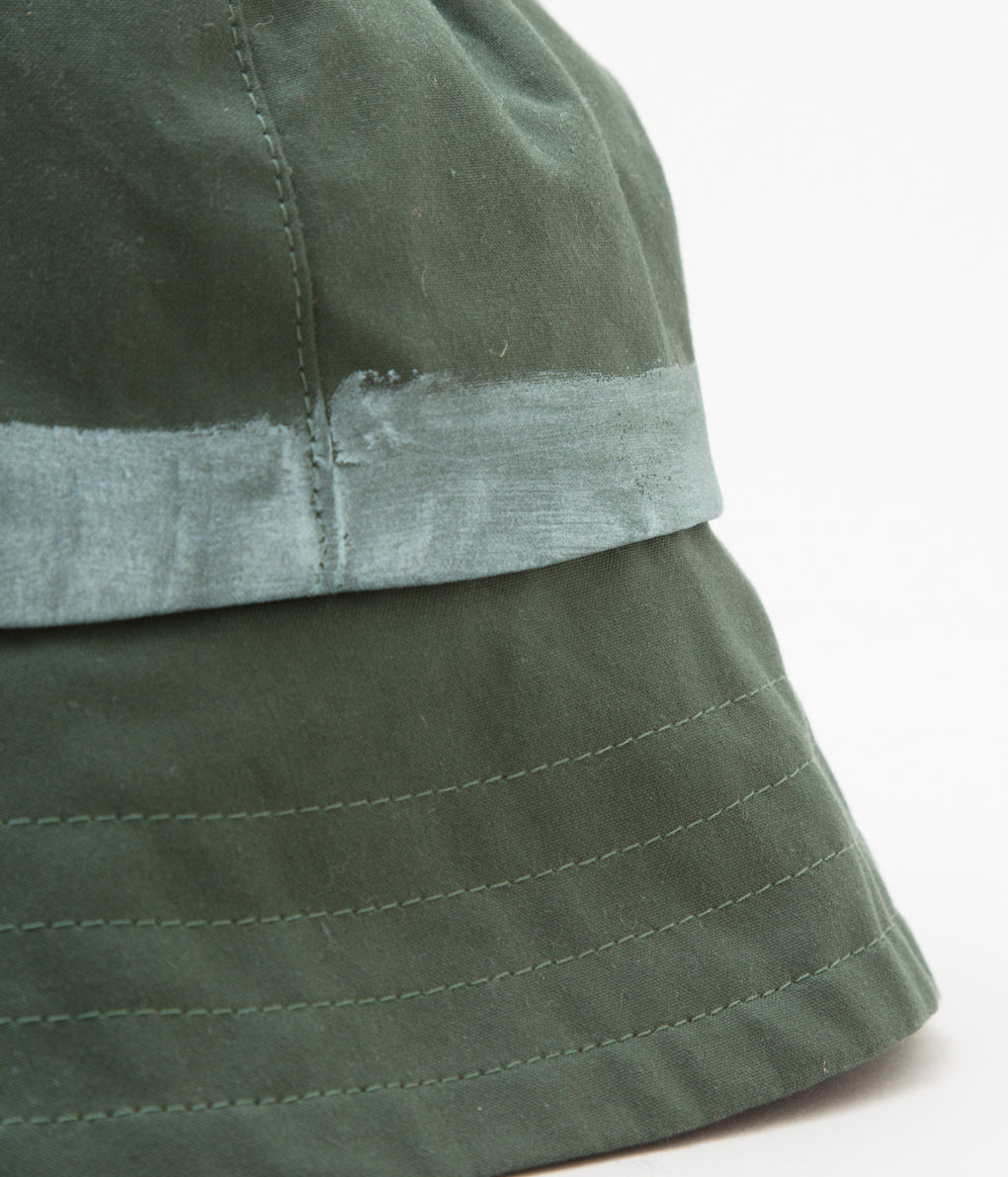 STUDIO KETTLE "DECK DRY WAX COTTON"(FOREST W/ VIRIDIAN PAINTED BAND)