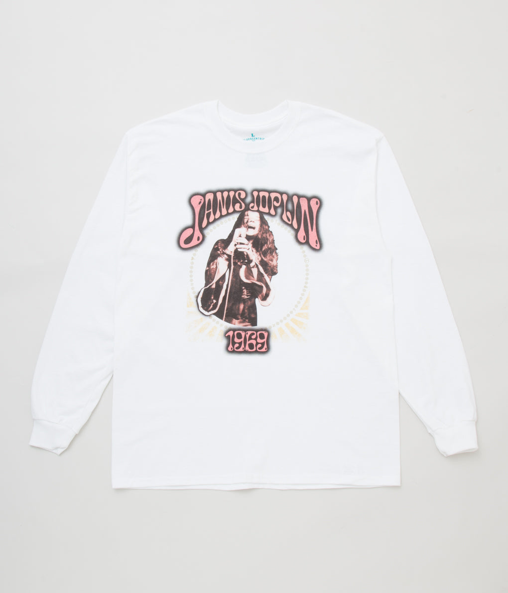 BLUESCENTRIC "JANIS JOPLIN 1969 L/S"(WHITE)