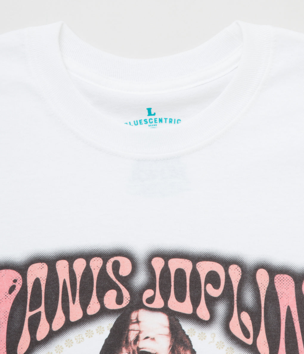 BLUESCENTRIC "JANIS JOPLIN 1969 L/S"(WHITE)
