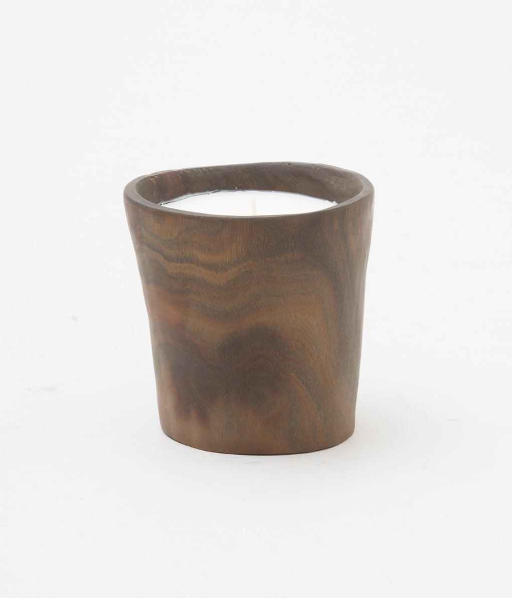 SEYA. "PALO SANTO HAND MADE CANDLE" (OFF WHITE×BROWN)