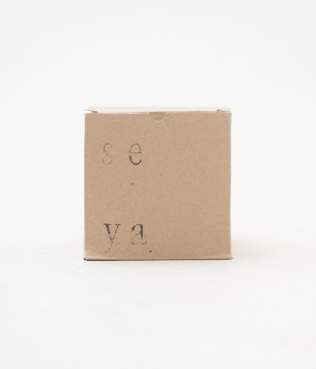 SEYA. "PALO SANTO HAND MADE CANDLE" (OFF WHITE×BROWN)