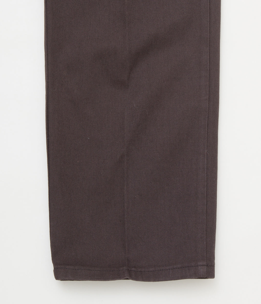 FROM USA "DUCK HEAD TWILL PANTS"(BROWN)