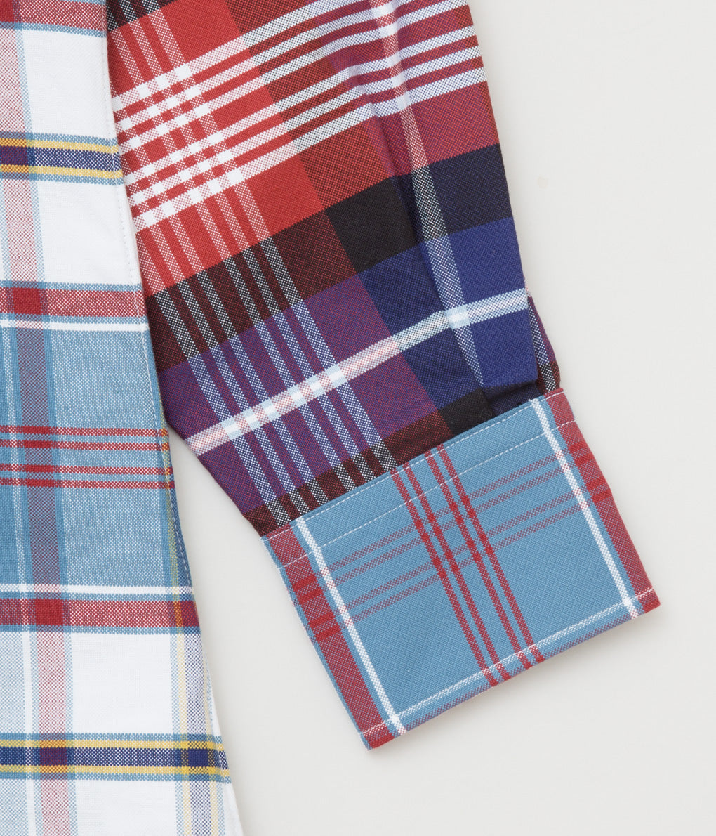 INDIVIDUALIZED SHIRTS "AMERICAN TARTAN ENGINEERED SHIRT" (MULTI)