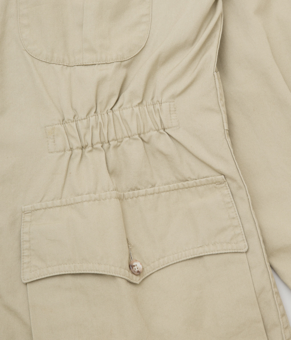 VINTAGE "90'S WILLIS&GEIGER HEMINGWAY BUSH JACKET"(KHAKI)