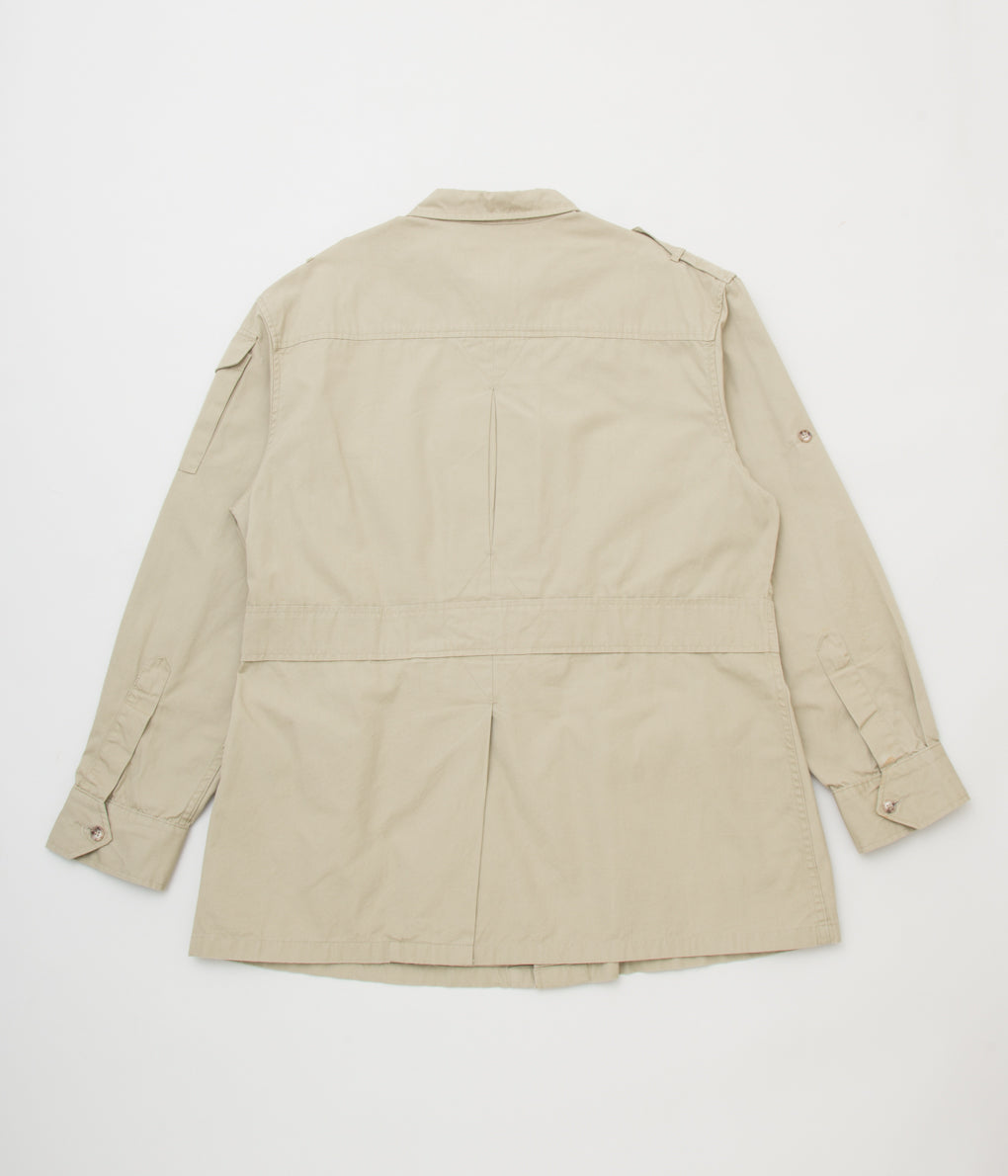 VINTAGE "90'S WILLIS&GEIGER HEMINGWAY BUSH JACKET"(KHAKI)