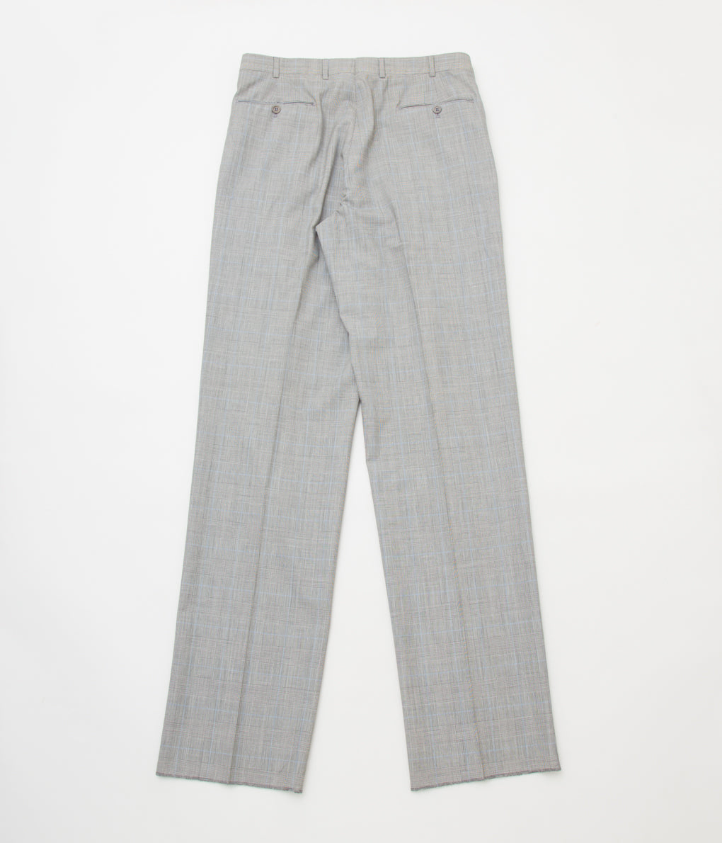 FROM USA "DEAD STOCK BROOKS BROTHERS WOOL GLEN CHECK SUITS"(LT GRAY/BLUE)