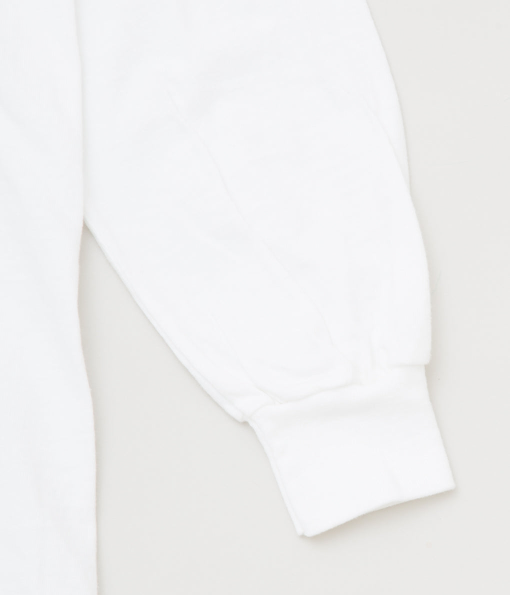 VINTAGE"HANES BEEFY L/S"(WHITE)