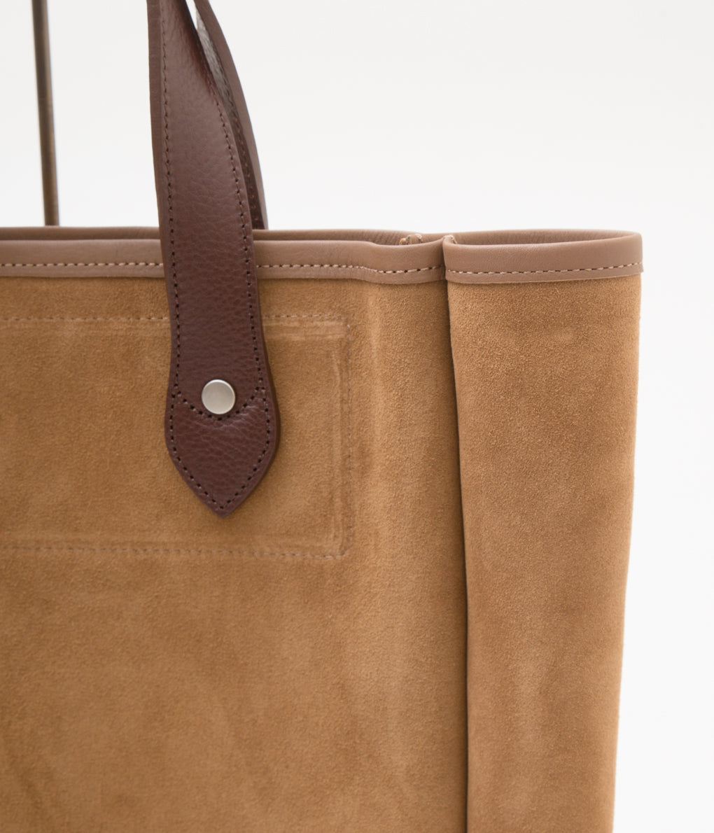 HENDER SCHEME "REVERSIBLE BAG LARGE"(CAMEL/DARK BROWN)