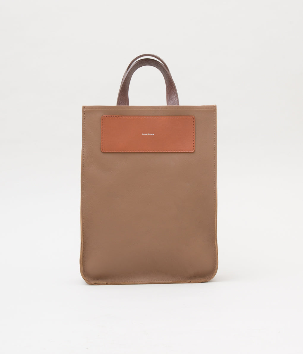 HENDER SCHEME "REVERSIBLE BAG LARGE"(CAMEL/DARK BROWN)