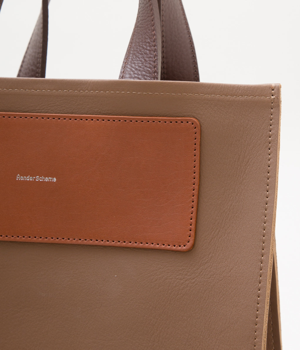 HENDER SCHEME "REVERSIBLE BAG LARGE"(CAMEL/DARK BROWN)