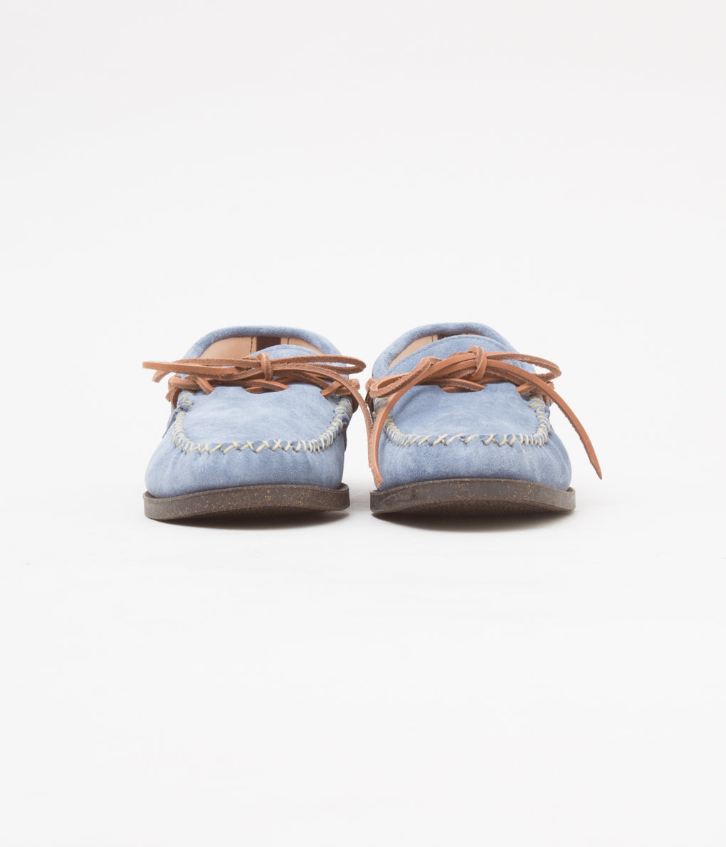 WYTHE "YUKETEN CAMP MOC"(OX BLUE SUEDE)