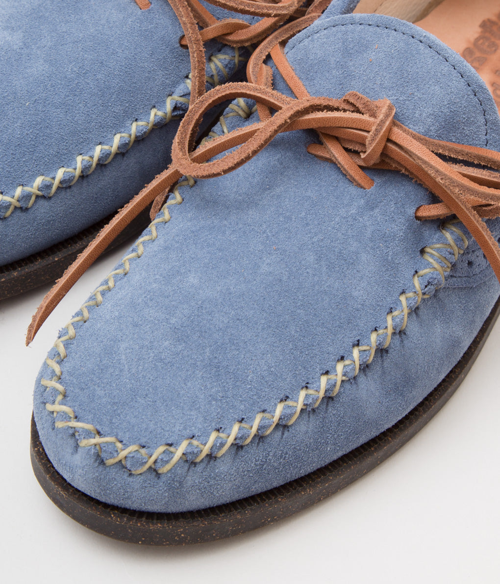 WYTHE "YUKETEN CAMP MOC"(OX BLUE SUEDE)