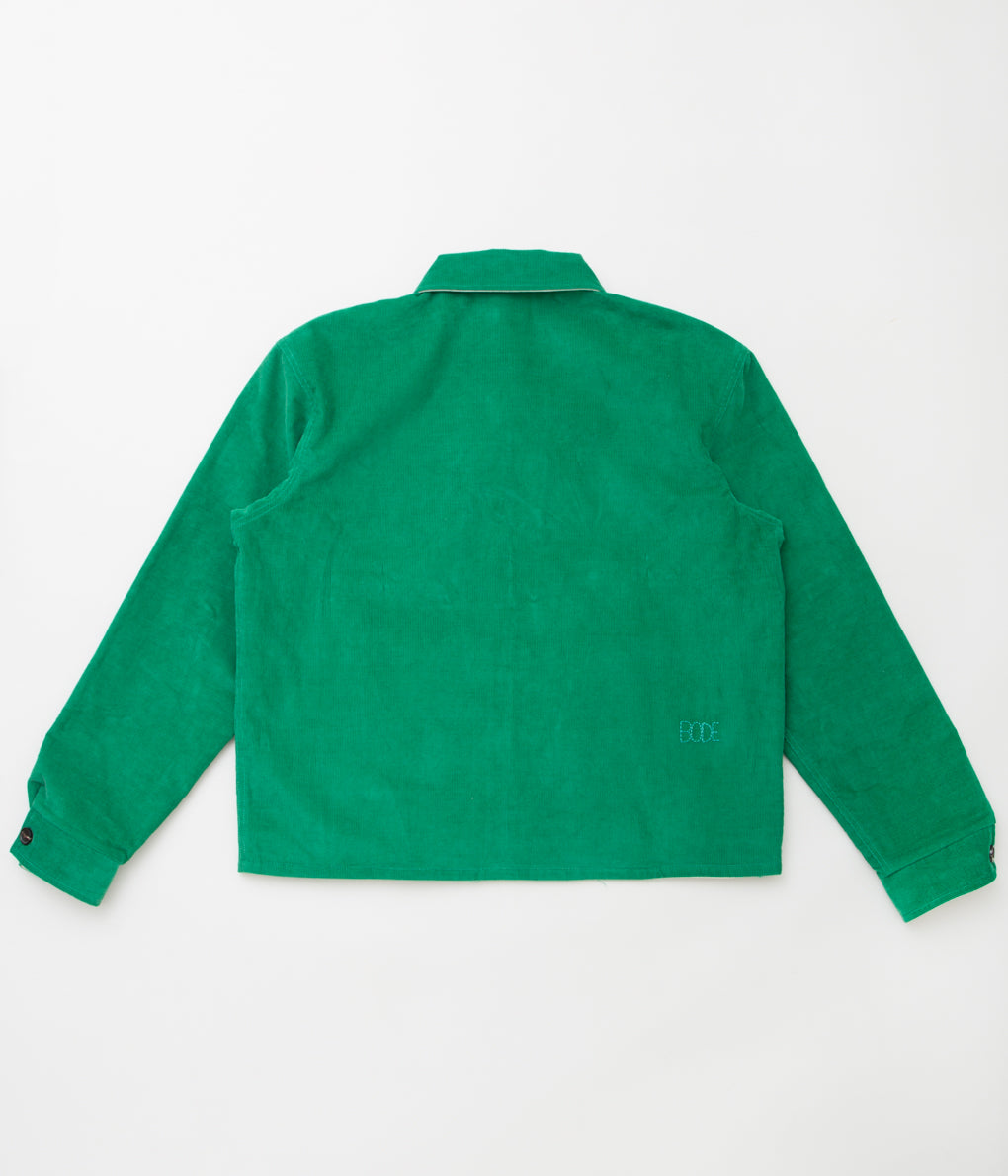 BODE "REVERSIBLE CORDUROY OHIO JACKET"(GREEN)