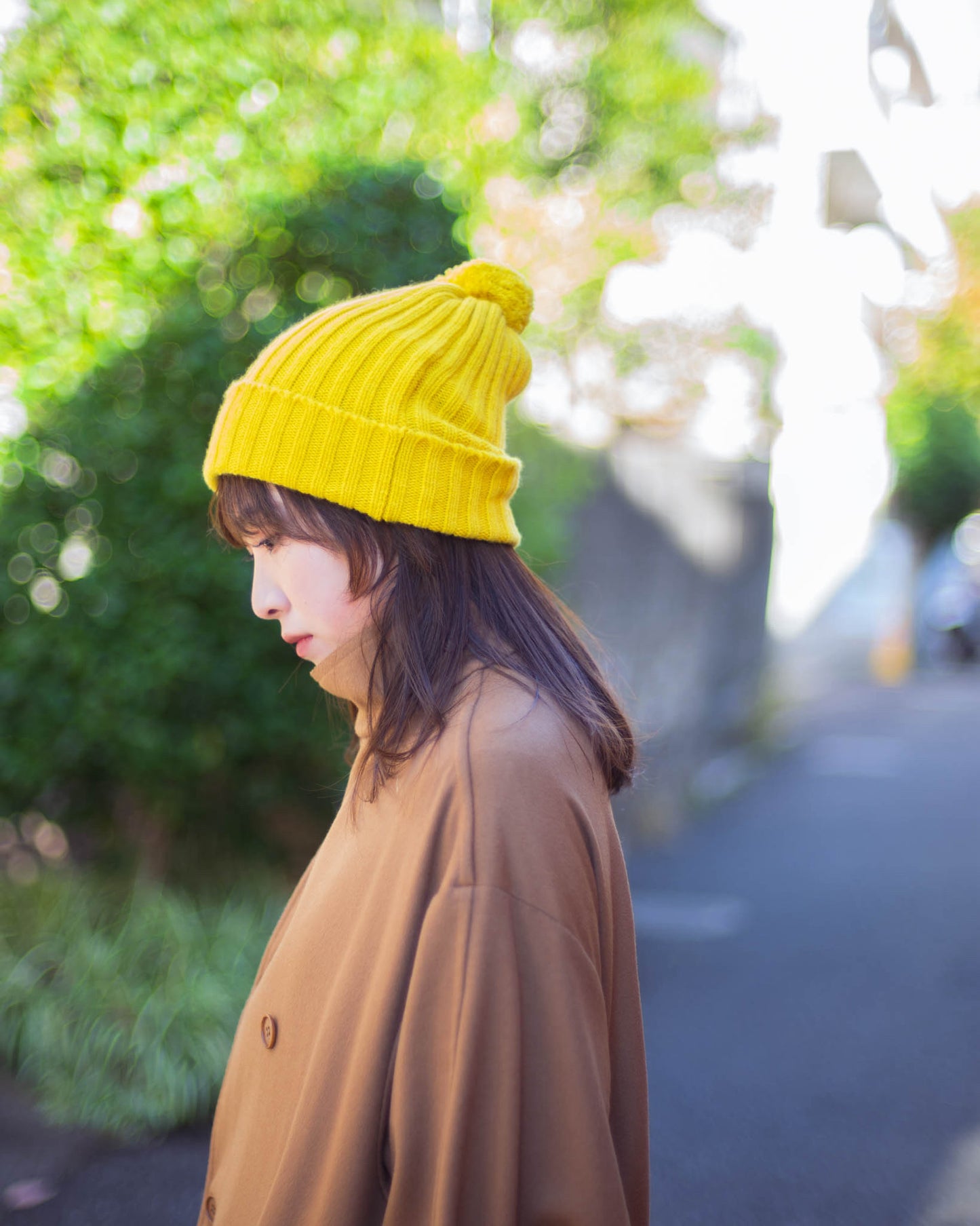 CORGI"2×2 RIB POMPOM HAT" (CORONA)