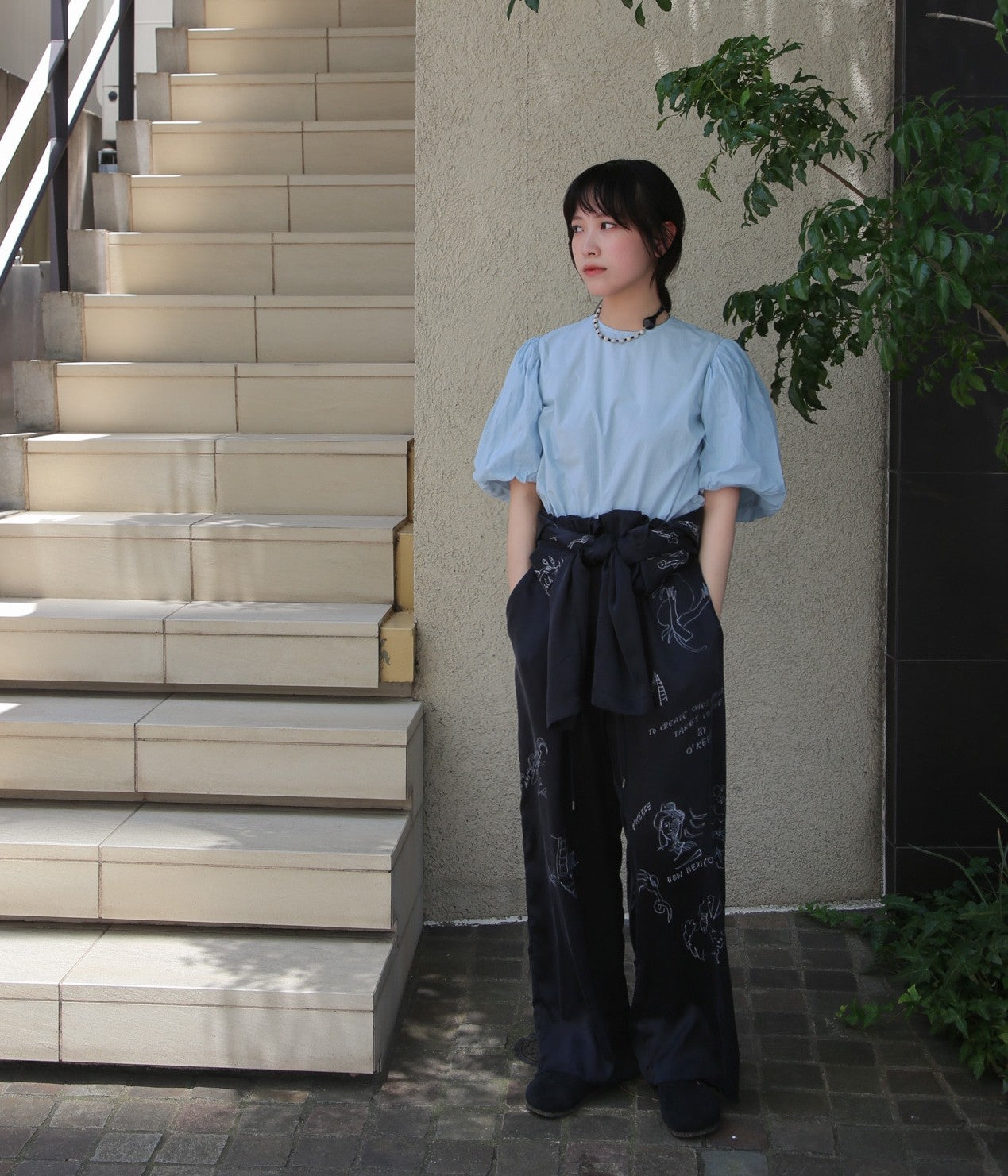 モデル身長:160cm / 着用サイズ:M