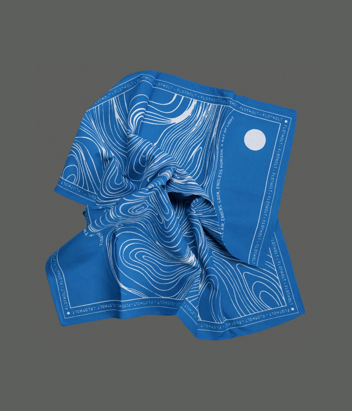 FISCHERSUND ''FLOTHOLT SCARF'' (BLUE)