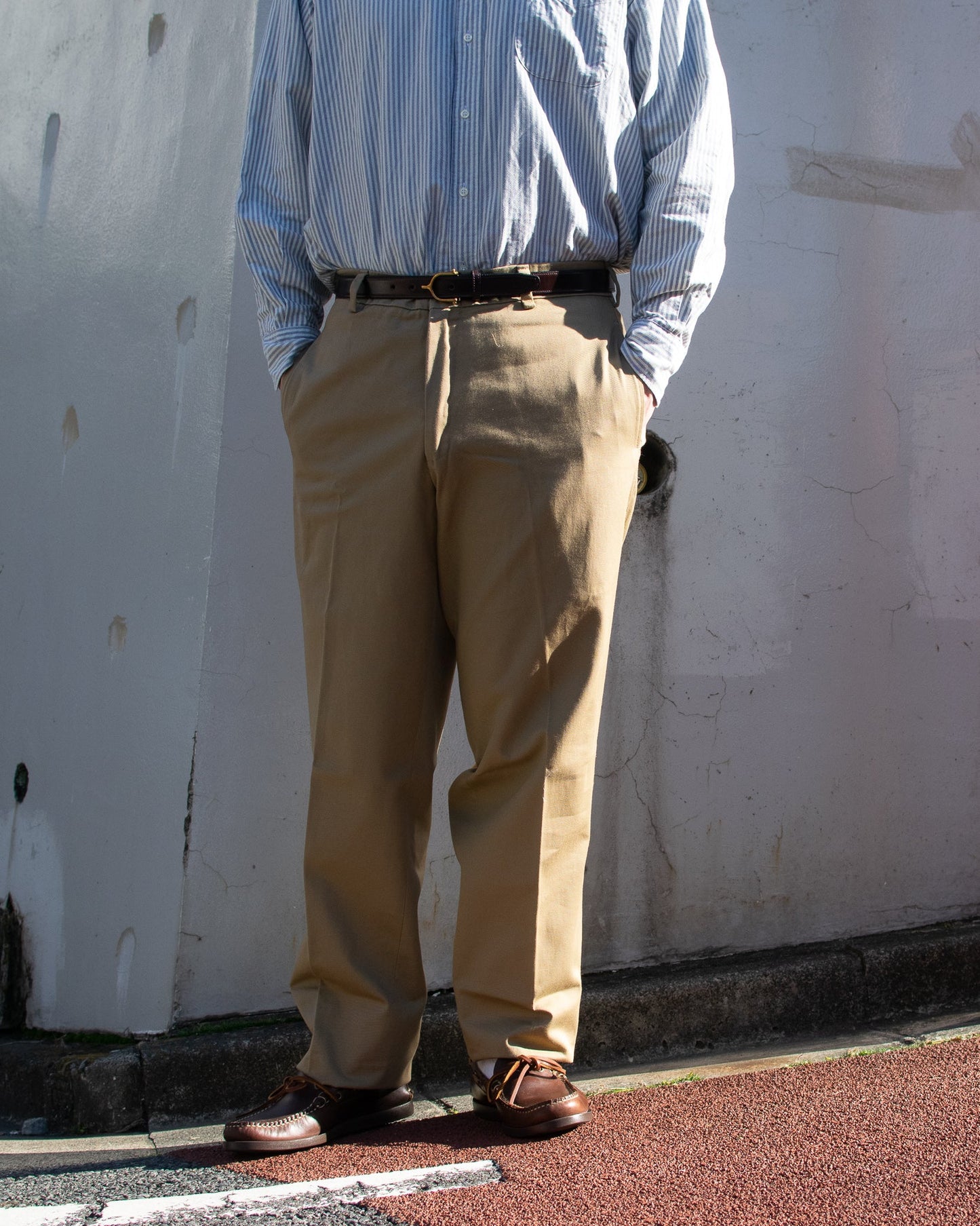 ALL AMERICAN KHAKIS "CRAMERTON TWILL(RELAXED)"(BRITISH KHAKI)