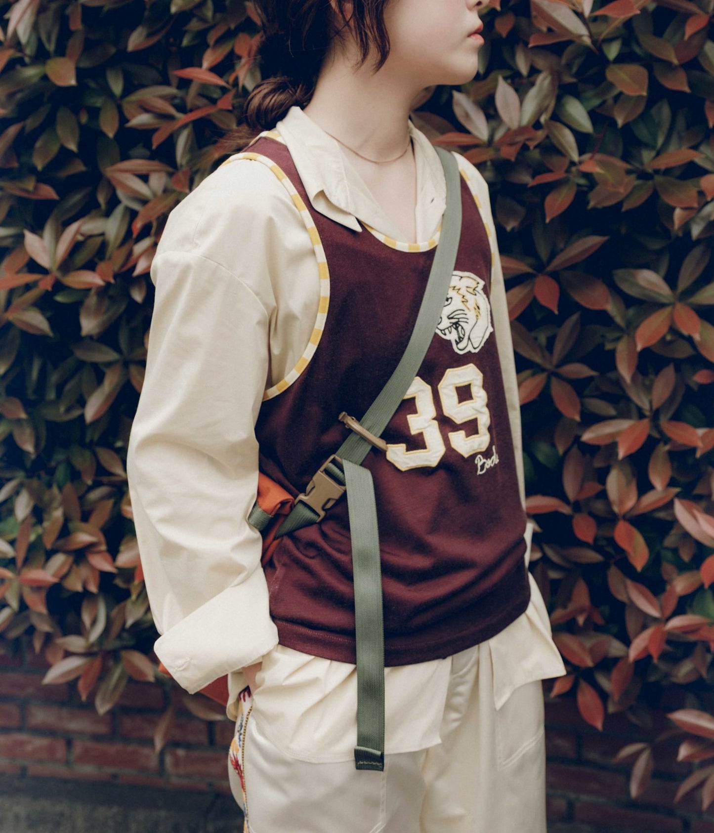BODE ''BOBCAT SINGLET'' (BROWN BLACK)