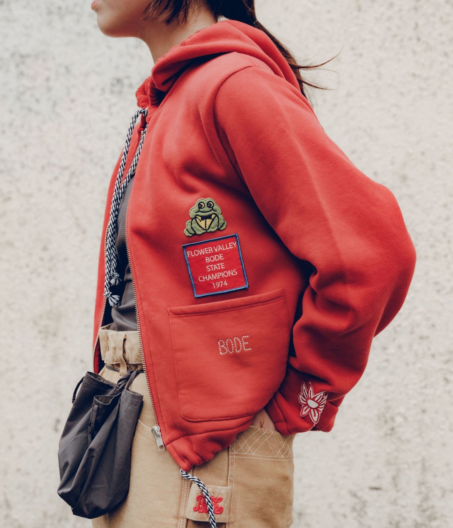 BODE "CAMPER HOODIE" (RED)