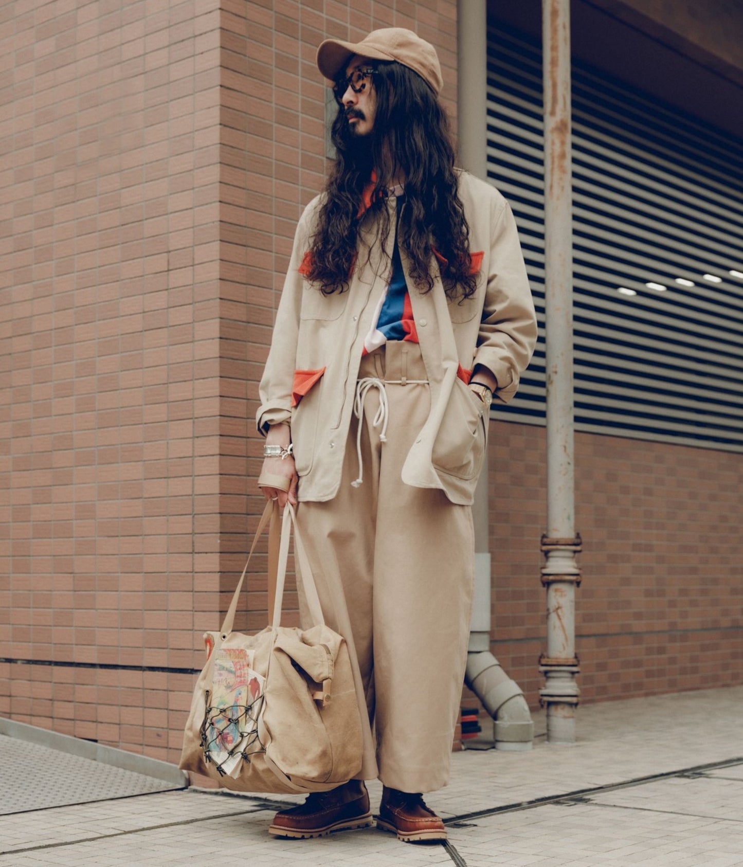SONO ``TUCKER TROUSERS'' (JUTE)