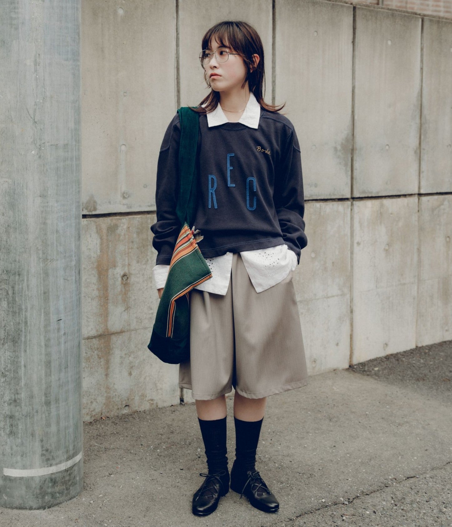 BODE "REC PULLOVER" (NAVY)