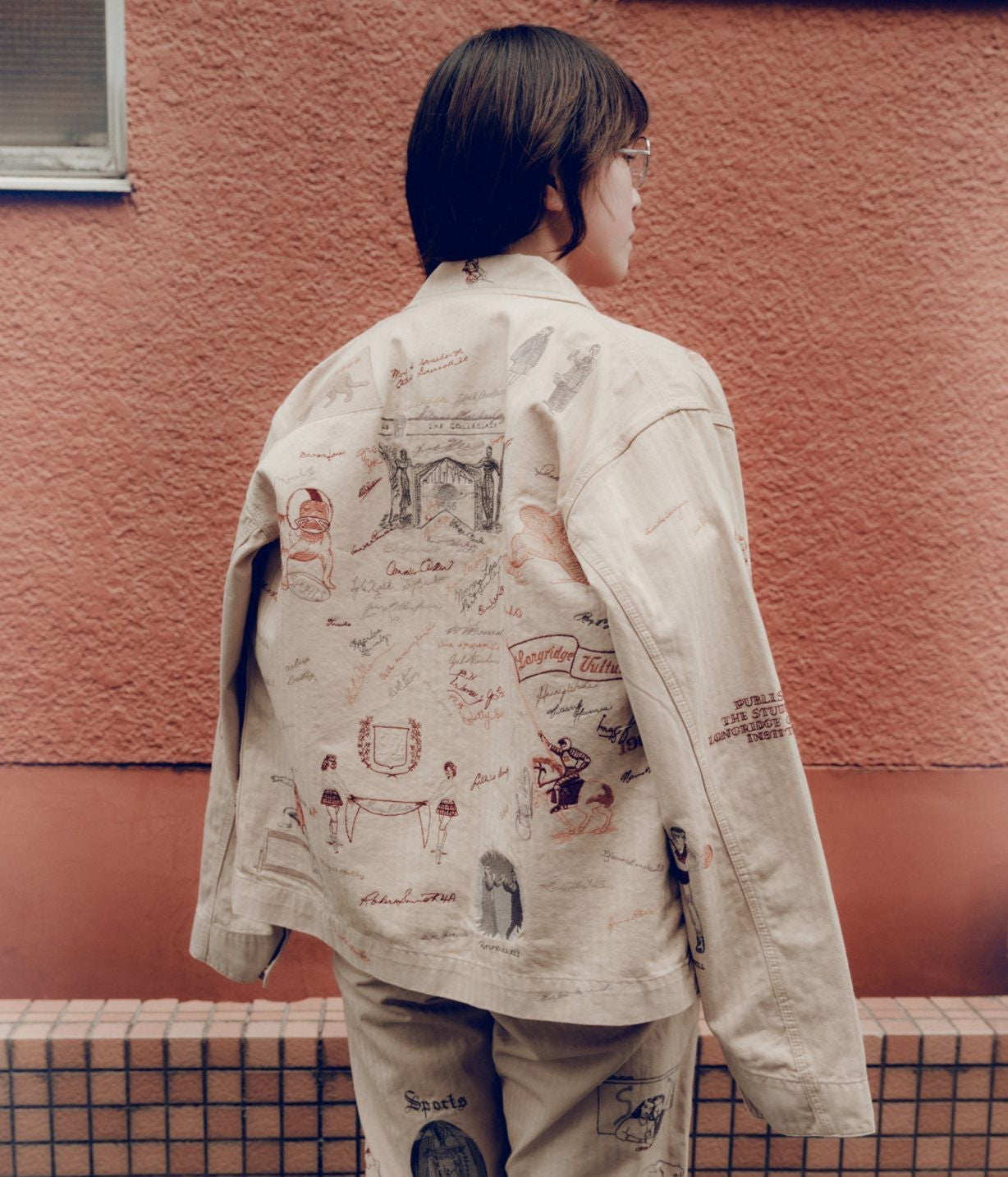 SAMUEL ZELIG ''YEARBOOK JACKET'' (NATURAL)