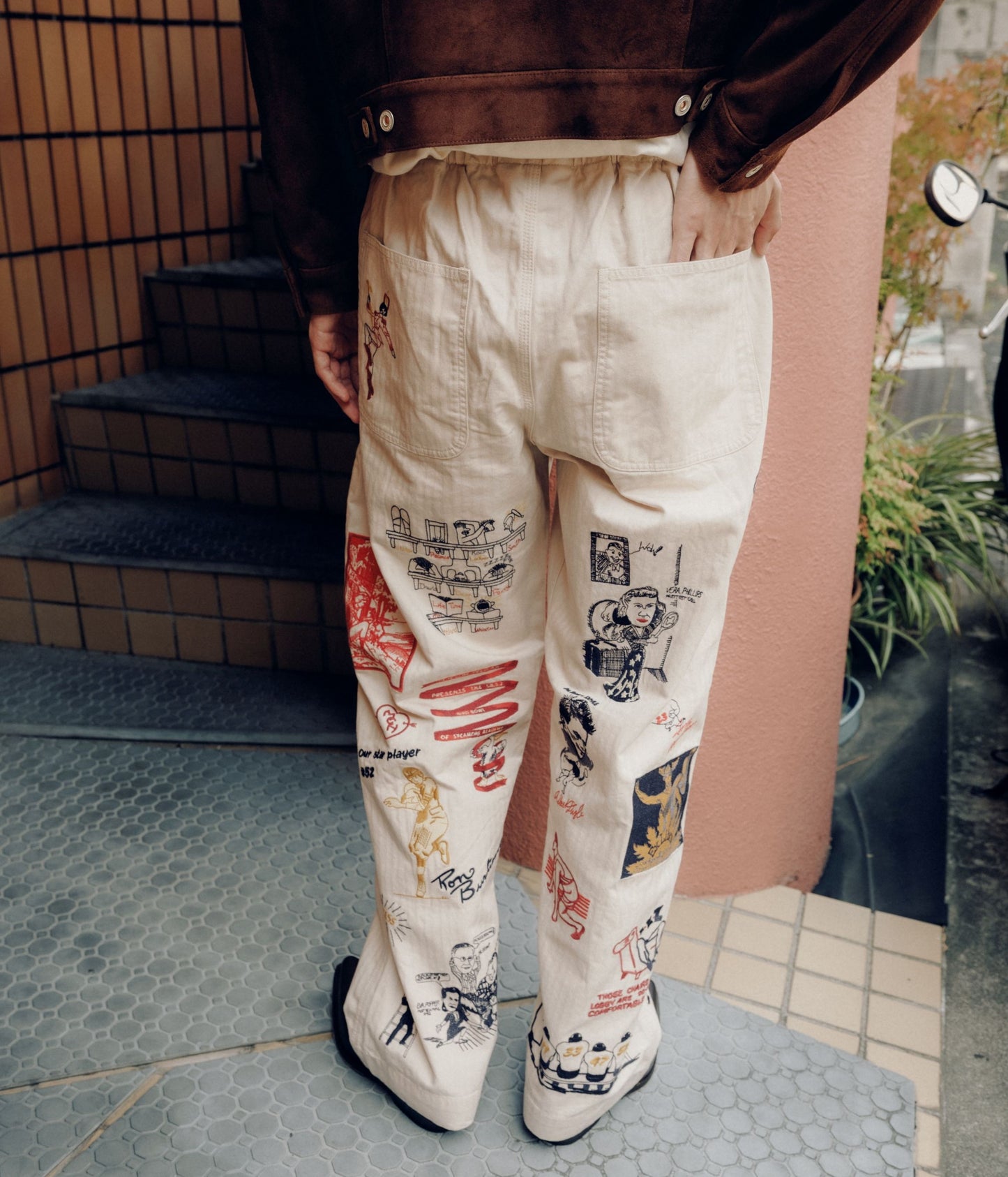 モデル身長:182cm / 着用サイズ:L